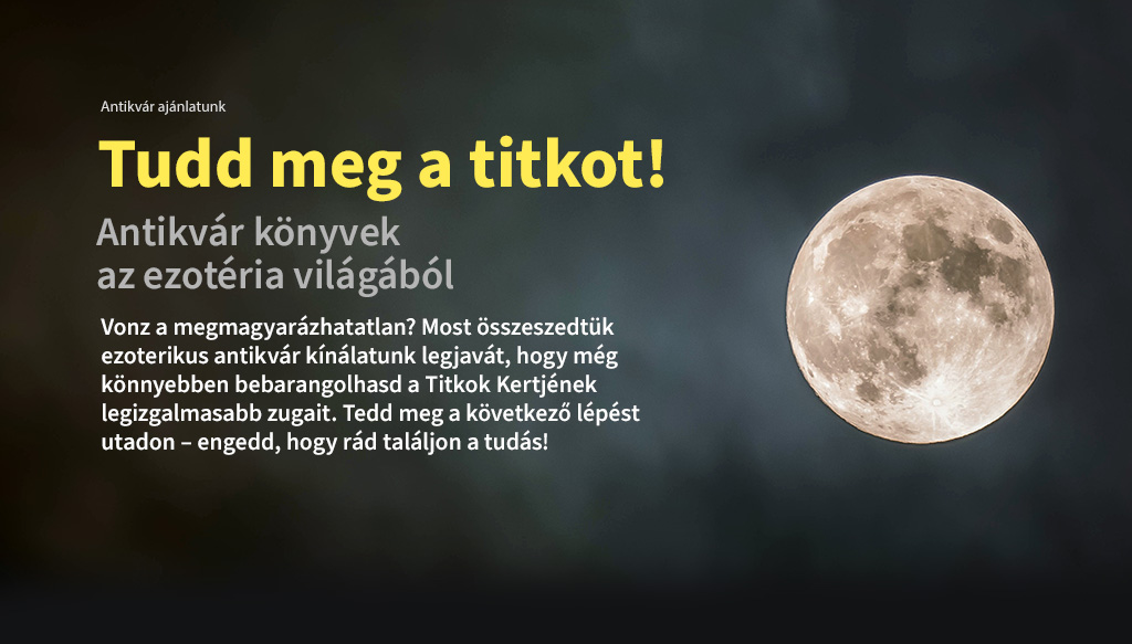 Antikvár könyvek az ezotéria világából