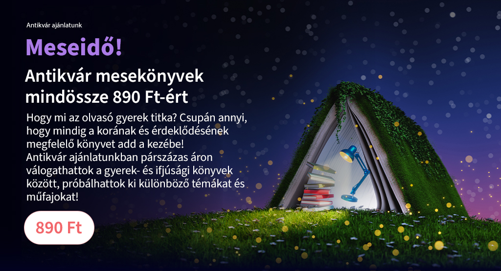 A Könyvlabirintus Antikvárium kínálata akcióban