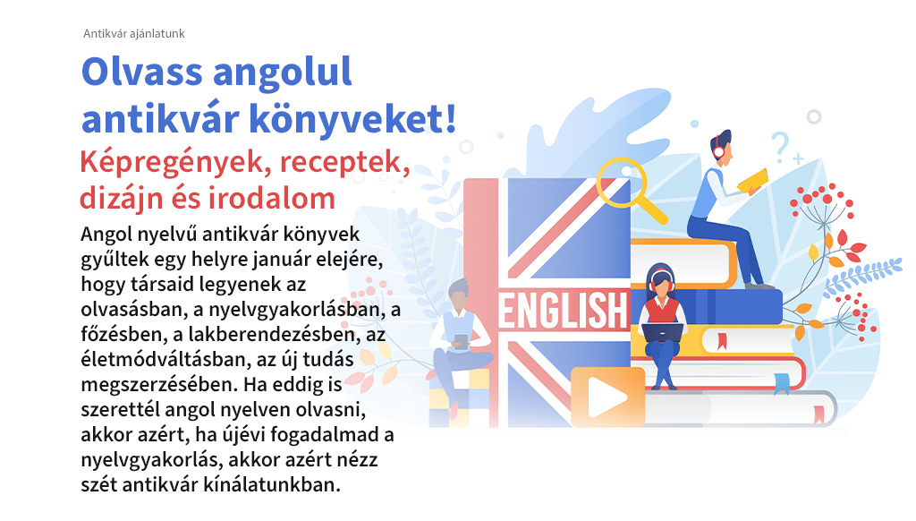 A Könyvlabirintus Antikvárium kínálata akcióban