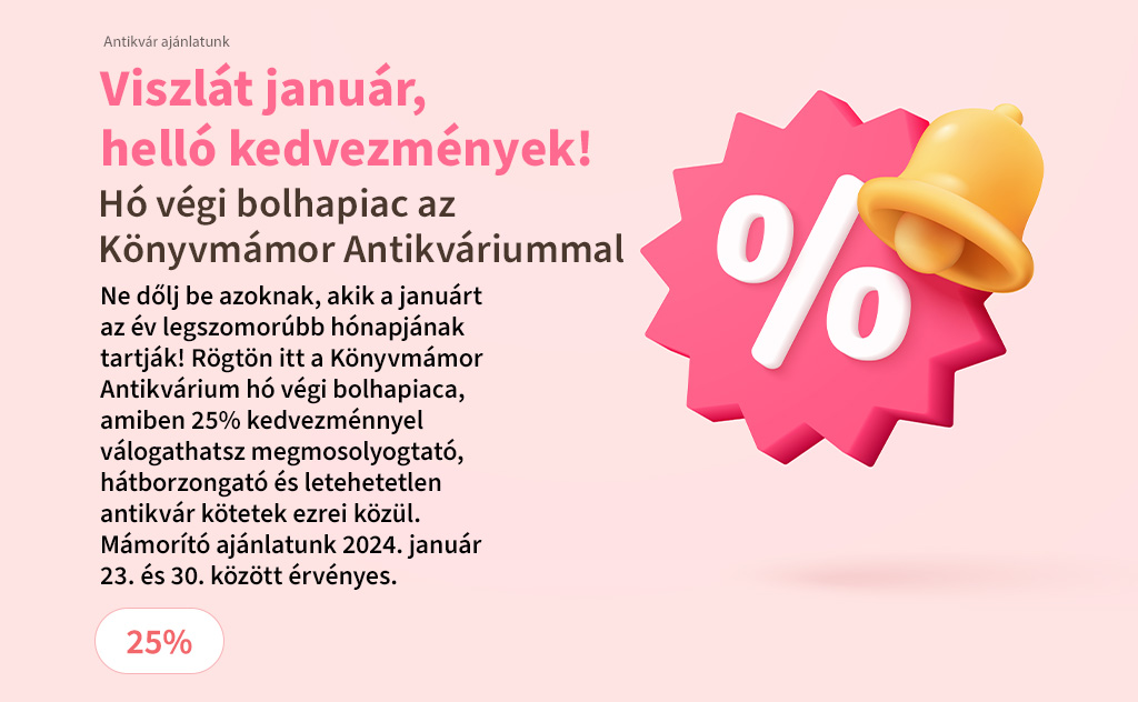 A Könyvlabirintus Antikvárium kínálata akcióban